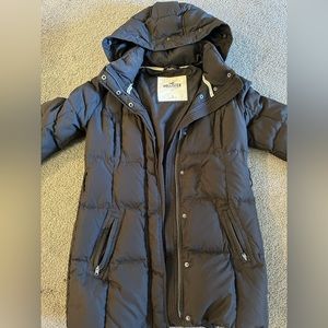 Hollister Long Puffer Jacket